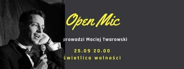 Stand-Up open mic - Warszawa x Maciej Twarowski