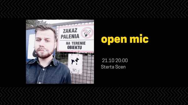 Stand Up Open Mic - Warszawa x Łukasz Kozłowski