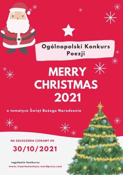 Ogólnopolski Konkurs Poezji "Merry Christmas 2021"