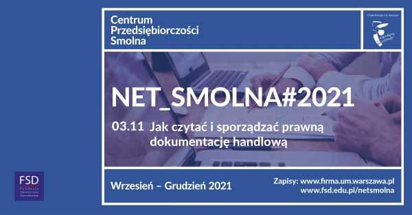 Jak czytać i sporządzać prawną dokumentacje handlową - NET_SMOLNA#2021