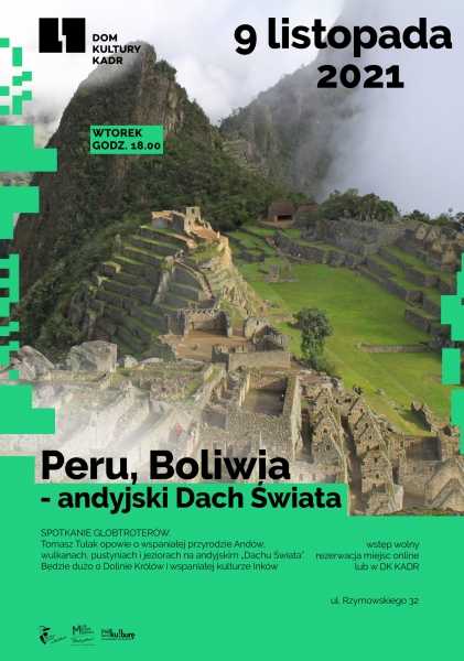 Andyjski Dach Świata – Peru, Boliwia 