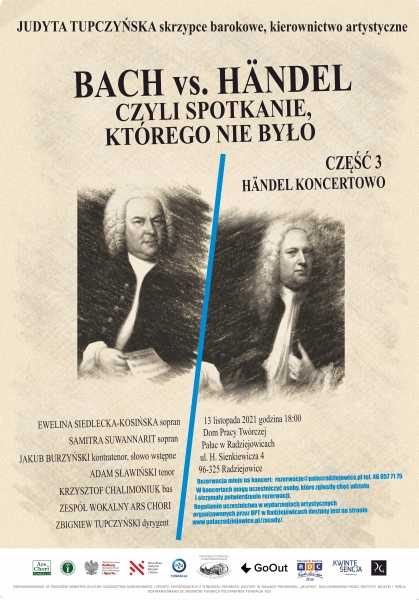 Bach vs Händel Czyli spotkanie którego nie było. Cz 3. Händel koncertowo