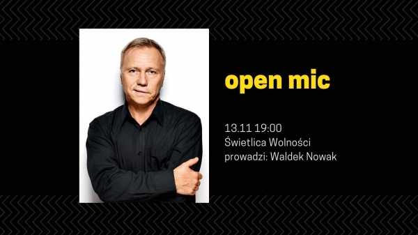Stand-up Open Mic - Warszawa x Waldek Nowak
