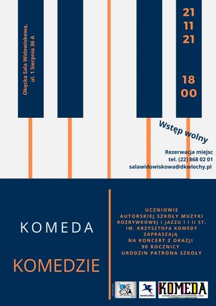 KOMEDA Komedzie - koncert