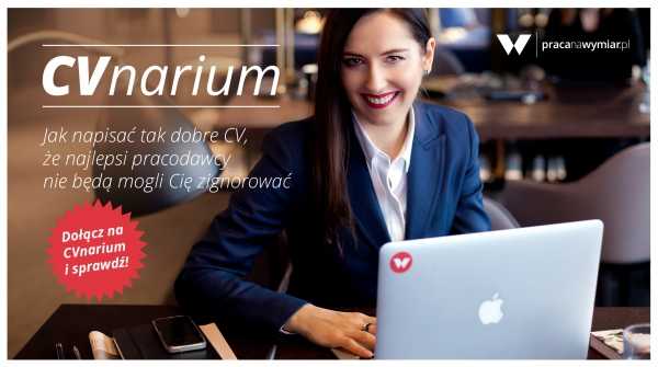 CVnarium - gratisowy webinar o CV online