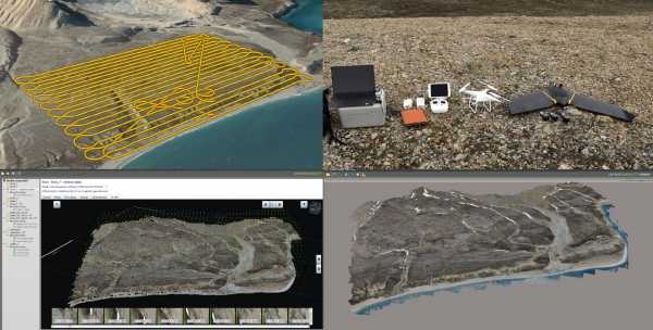 Drony (UAV) jako nowe narzędzie pozyskiwania danych przestrzennych – zastosowanie metodologii ‘Structure from motion (SfM)’ w badaniach polarnych