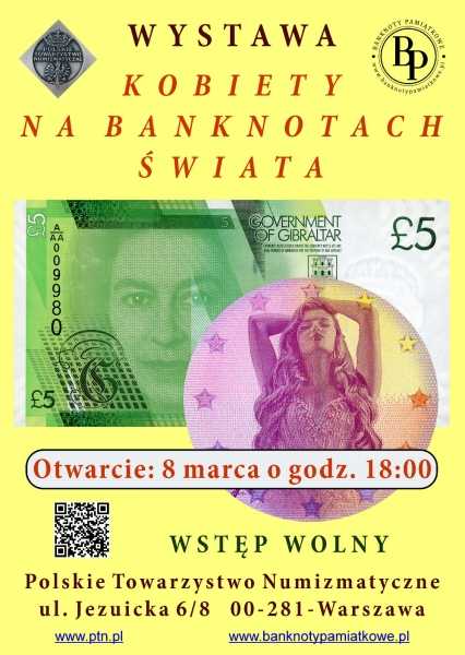 Otwarcie wystawy pt. "Kobiety na banknotach świata"