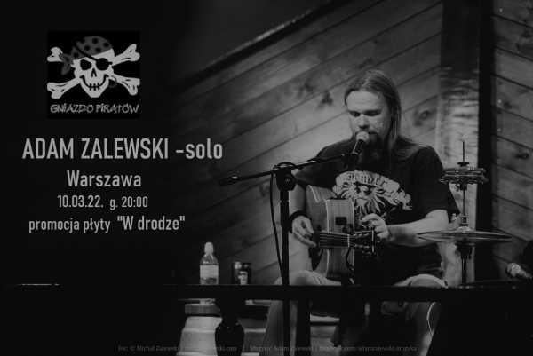 Adam Zalewski - solo, akustycznie - płyta "W drodze"