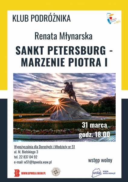 Sankt Petersburg - marzenie Piotra I