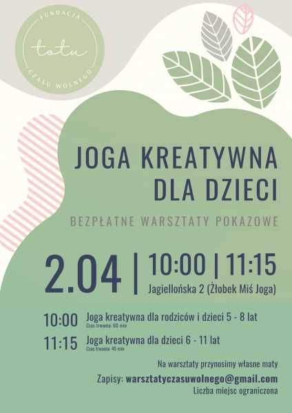 Joga Kreatywna dla dzieci