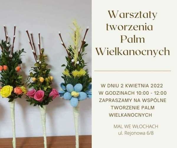 Warsztaty tworzenia palm wielkanocnych