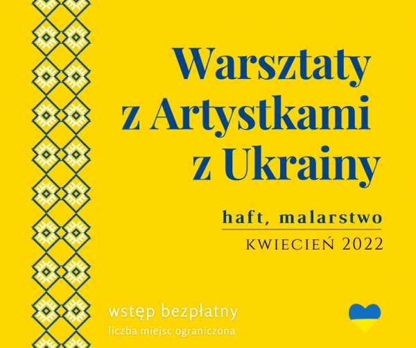 Warsztaty z Artystkami z Ukrainy - malarstwo na jedwabiu (godz. 14:00 i 17:00)