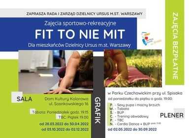 Fit to nie mit - Cardio Dance + BUP