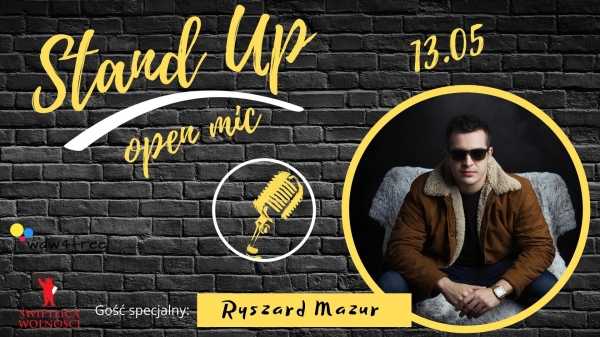 Stand-up Open Mic - Warszawa x Ryszard Mazur