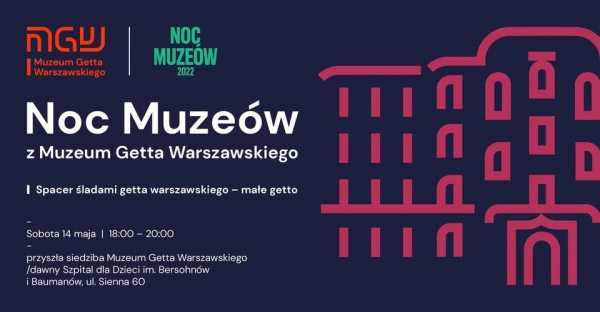 Noc Muzeów z Muzeum Getta Warszawskiego | Spacer śladami getta warszawskiego – małe getto