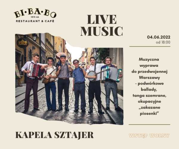 BI BA BO Live Music - KAPELA SZTAJER