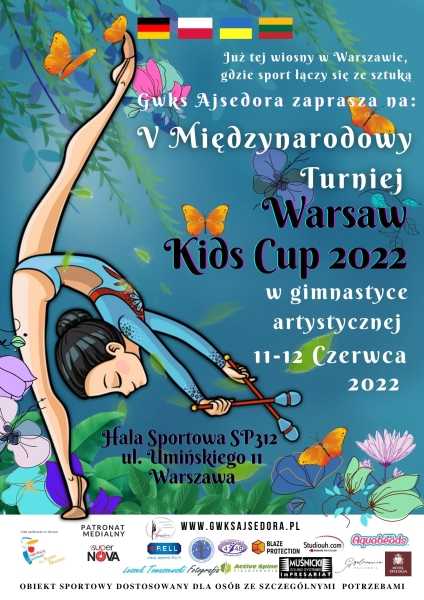 V Międzynarodowy Turniej w Gimnastyce Artystycznej Warsaw Kids Cup 2022