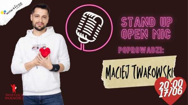 Stand-up Open Mic x Maciej Twarowski
