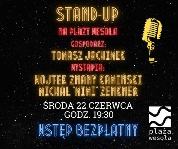 Stand-up na Plaży Wesoła! - Wojtek Znany Kamiński i Michał "Mimi" Zenkner