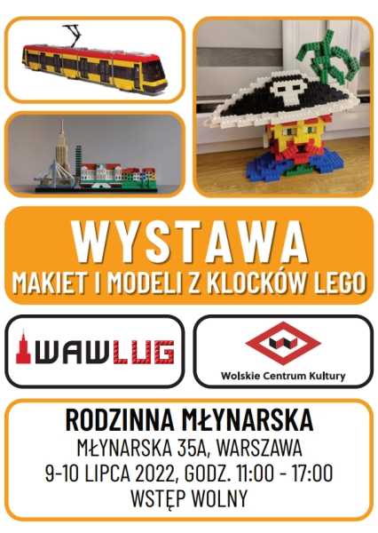 WYSTAWA MAKIET I MODELI Z KLOCKÓW LEGO