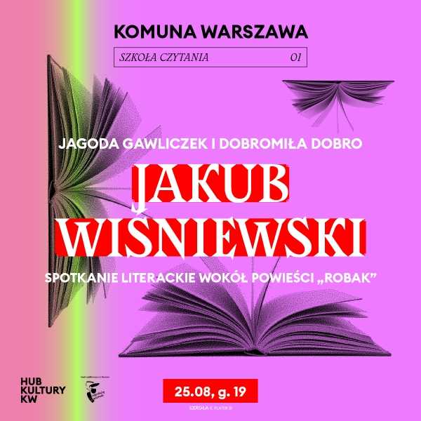 Spotkanie literackie: Jakub Wiśniewski "Robak"