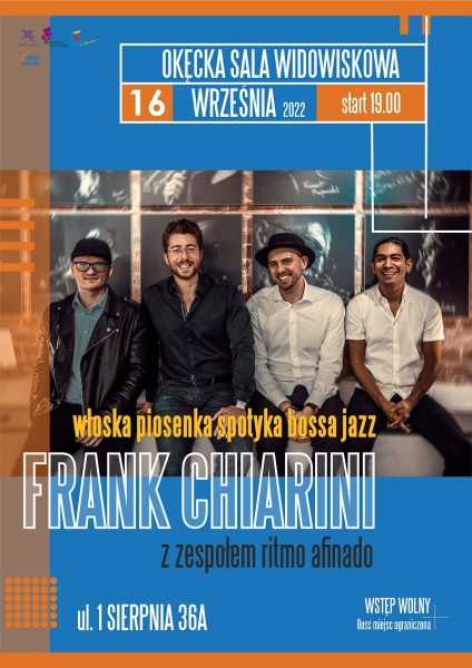Koncert Frank Chiarini – Włoska piosenka spotyka bossa jazz