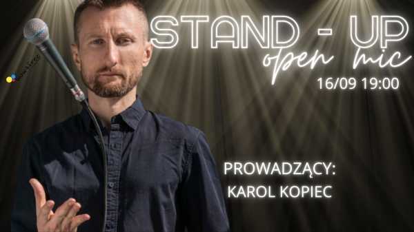 Stand-up Open Mic - Warszawa x Karol Kopiec 