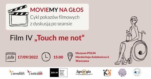 Pokaz filmu "Touch me not" z dyskusją po seansie