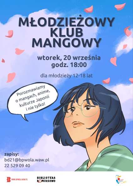 Młodzieżowy Klub Mangowy w Bibliotece Komiksowo