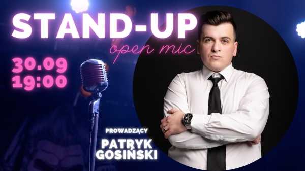 Warsaw Stand-up Open Mic - prowadzący Patryk Gosiński