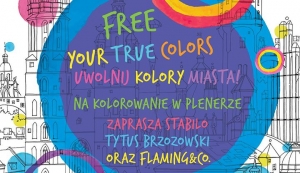Koloruj w Plenerze - Stabilo x Tytus Brzozowski - wypełnianie wielkiej kolorowanki