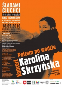 Rajd rowerowy i koncert Karoliny Skrzyńskiej