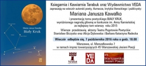 Wieczór poetycki Mariana Janusza Kawałko