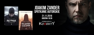 Joakim Zander - spotkanie autorskie