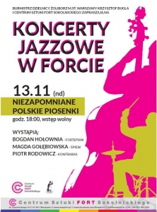 Koncert jazzowy "Niezapomniane polskie piosenki"