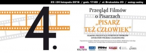 4. Przegląd Filmów o Pisarzach „Pisarz też człowiek”
