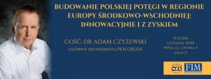 Polska gospodarka - innowacyjnie i z zyskiem