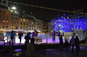 Nowy Rok z Aktywną Warszawą na lodowisku przy Rynku Starego Miasta 