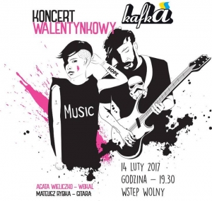 Koncert walentynkowy: Agata Wieliczko & Mateusz Rybka
