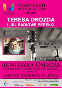 Teresa Drozda i jej radiowe perełki - Agnieszka Osiecka