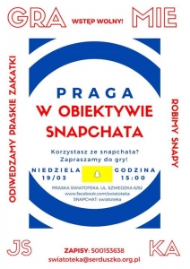 Gra miejska - Praga w Snapie!