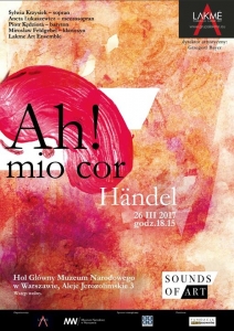 Koncert z cyklu Sounds of Art: Ah! mio cor – Händel