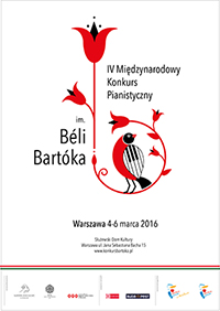 Zaproszenie do udziału w IV Międzynarodowym Konkursie Pianistycznym im. Beli Bartoka dla Dzieci i Młodzieży