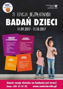 Bezpłatne badania dzieci w Pruszkowie