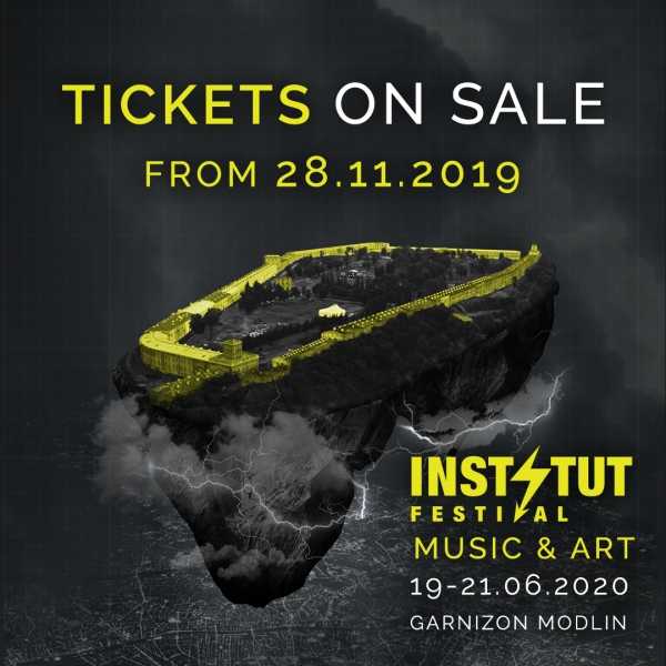 Rusza sprzedaż karnetów na INSTYTUT FESTIVAL 2020 MUSIC & ART - GARNIZON MODLIN 19-20.06.2020