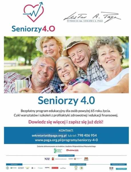 Seniorzy 4.0 – bezpłatne warsztaty i telefon zaufania