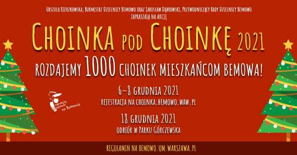 Darmowe choinki - akcja "Choinka pod choinkę 2021"