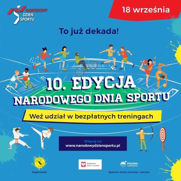 Podpowiadamy, jak zostać sportowcem! Narodowy Dzień Sportu w województwie mazowieckim