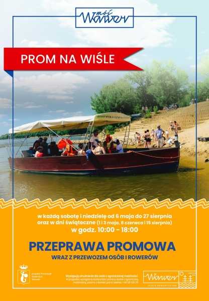 Bezpłatna przeprawa promowa Wawer-Wilanów Bezpłatna przeprawa promowa Wawer-Wilanów