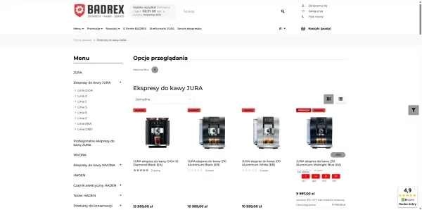 Ekspresy do kawy Jura - dlaczego uchodzą za jedne z najlepszych na rynku?